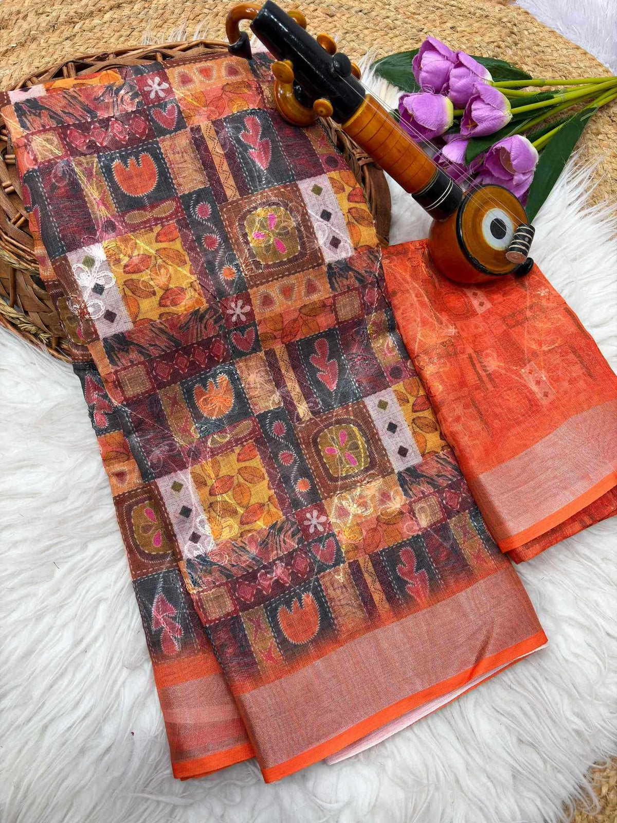 Riya Cotton Designer Saree