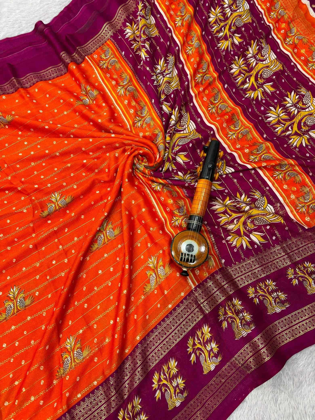 Roshni Georgette Printed Saree