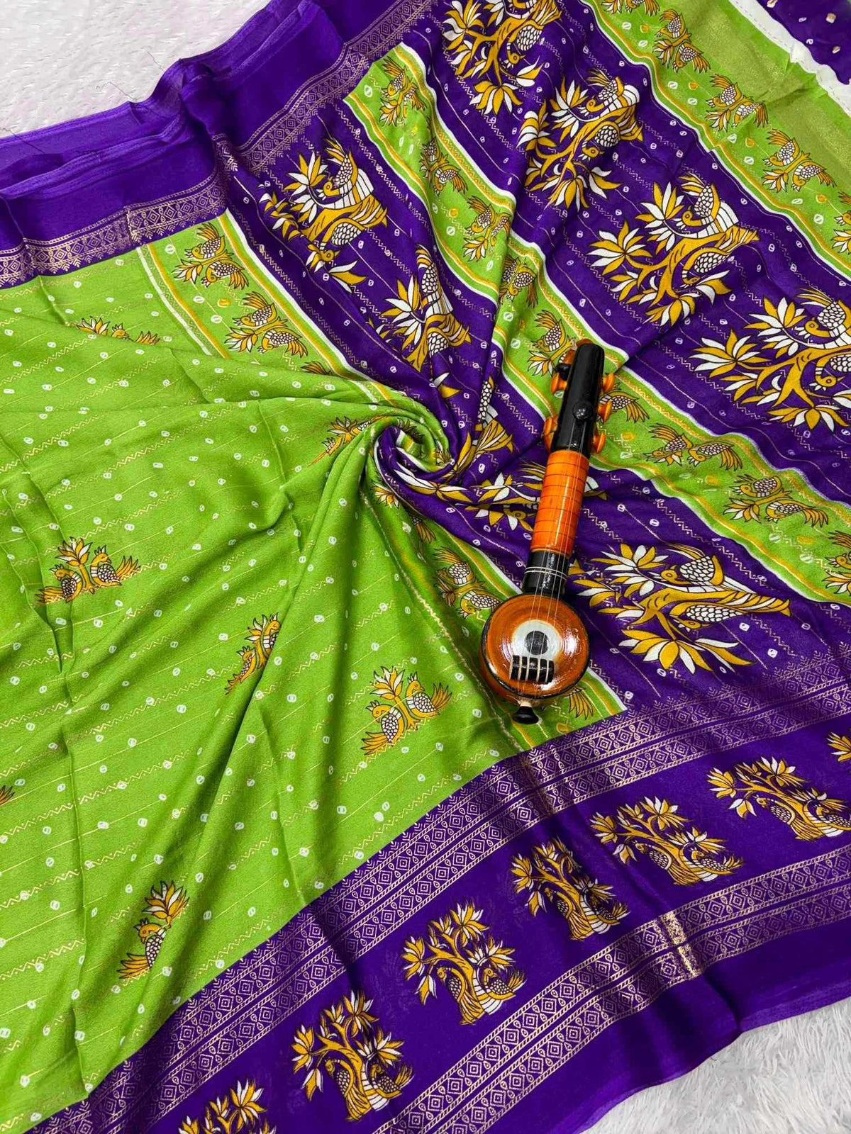 Roshni Georgette Printed Saree