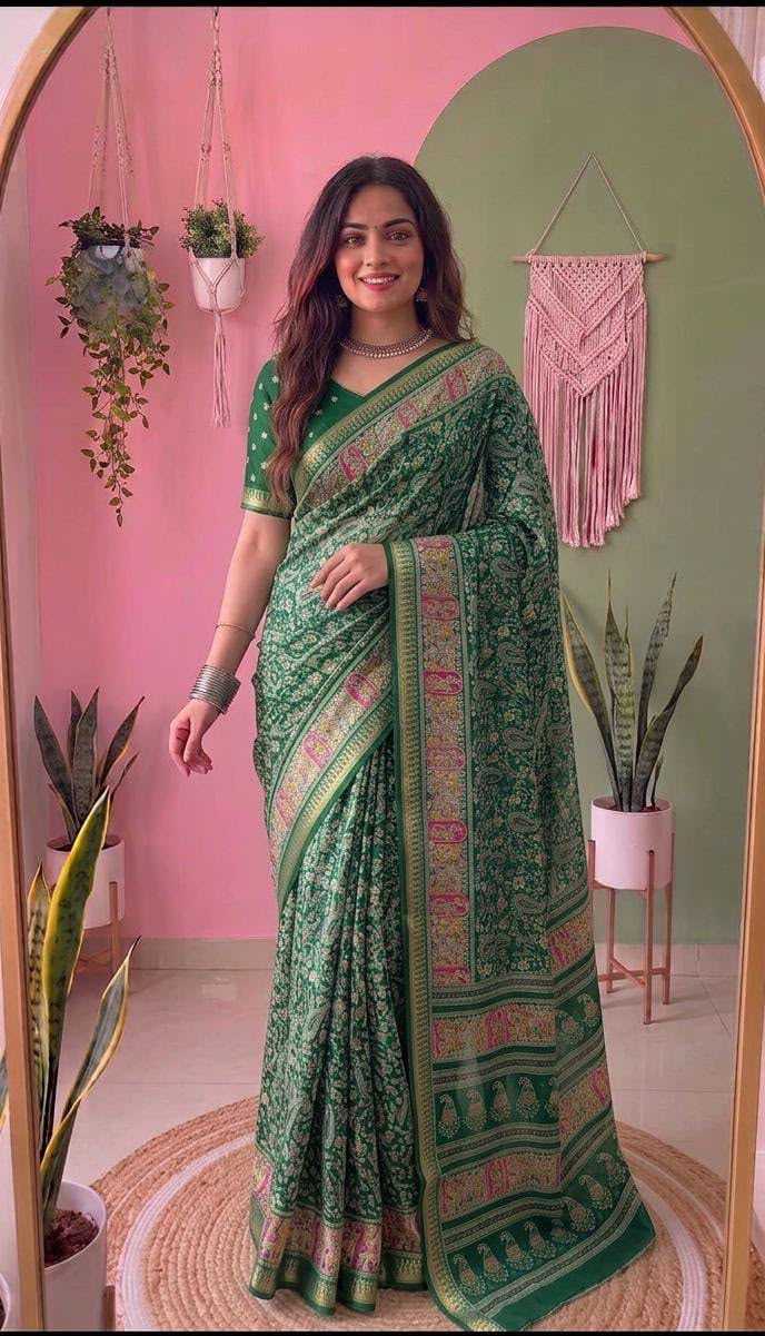 Rudrapriya Georgette Fancy Saree