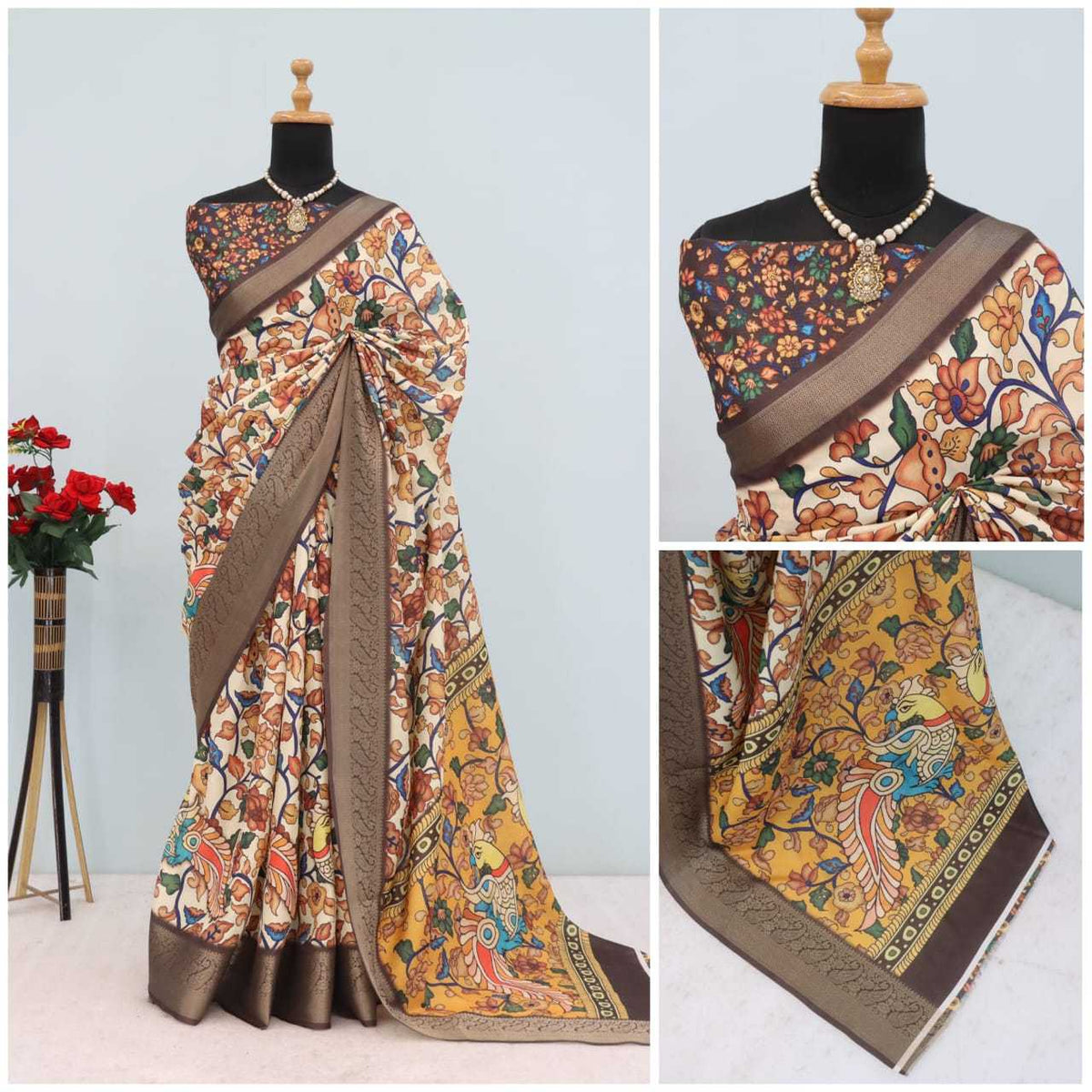 Jacquard Saree