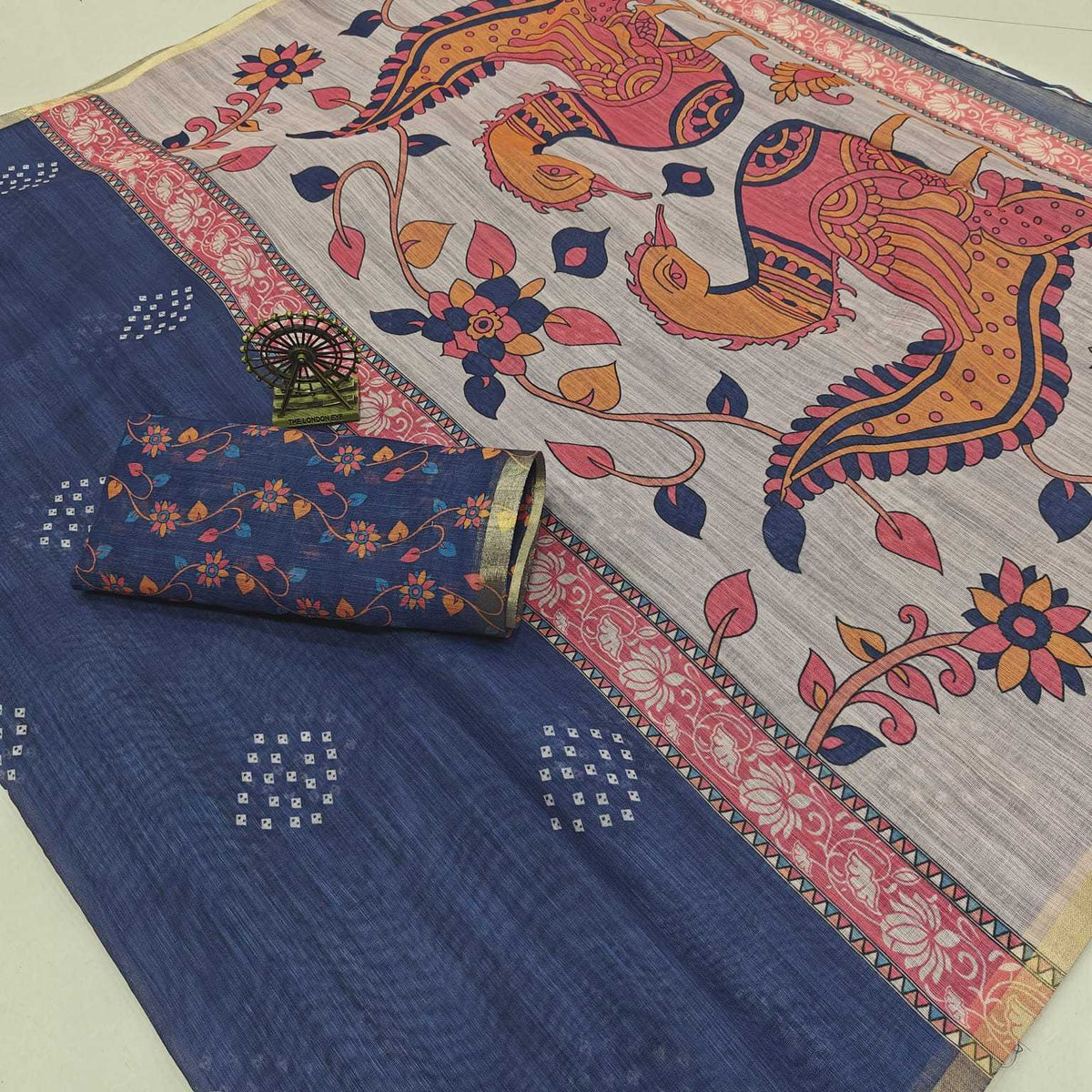 Fab Pure Cotton Designer Saree