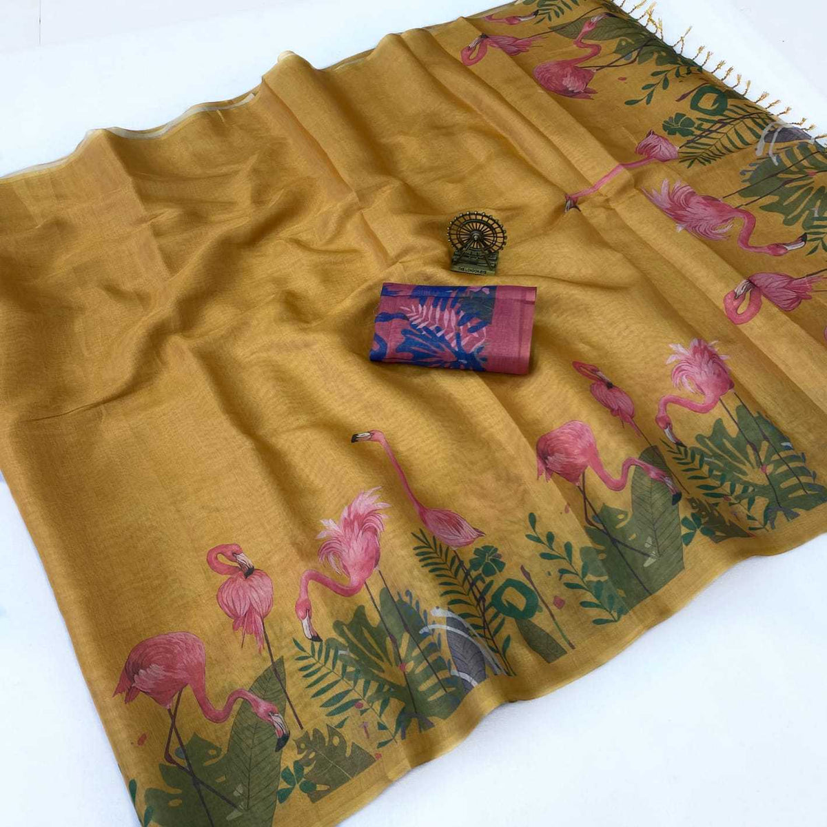 Igit Erode Silk Printed Saree