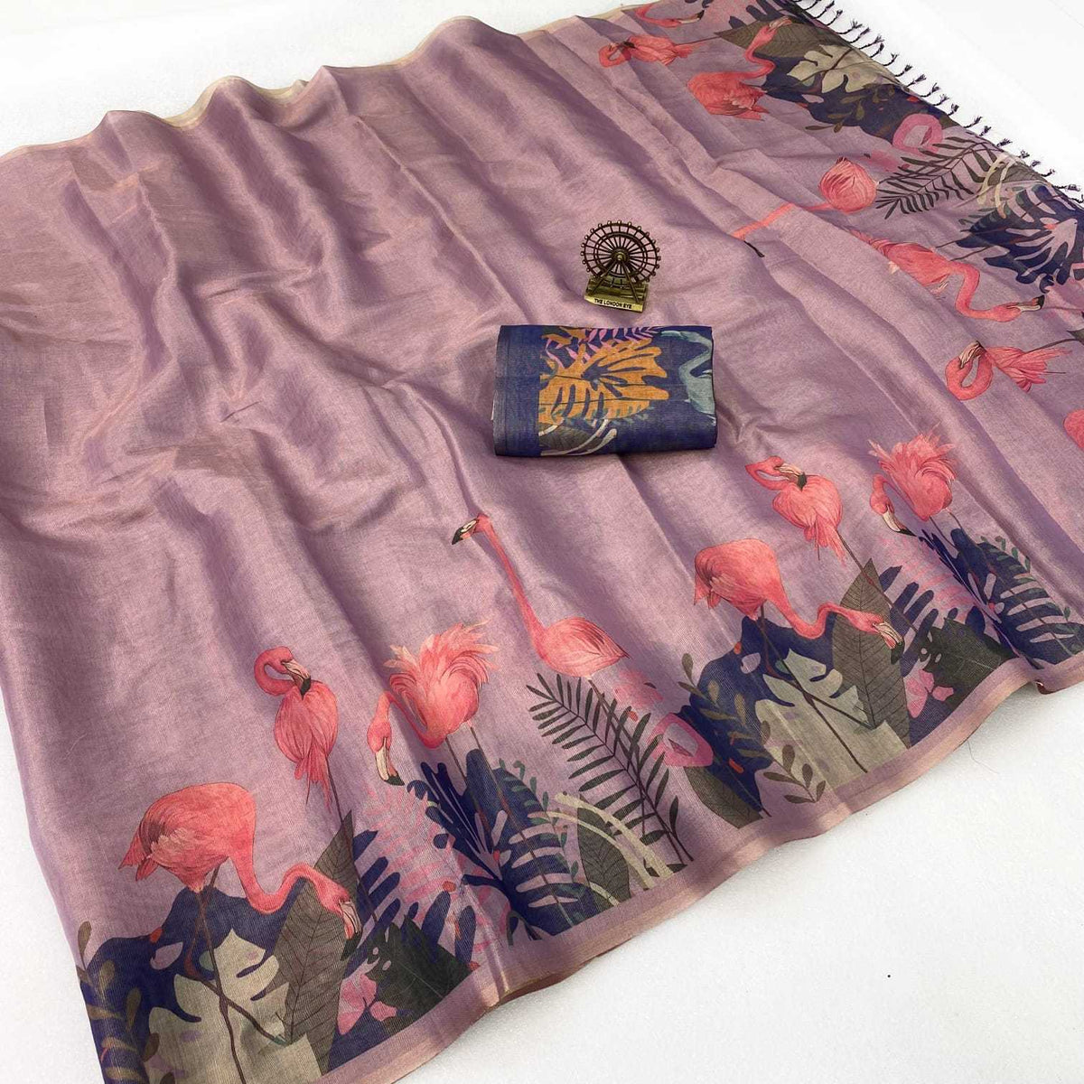 Igit Erode Silk Printed Saree
