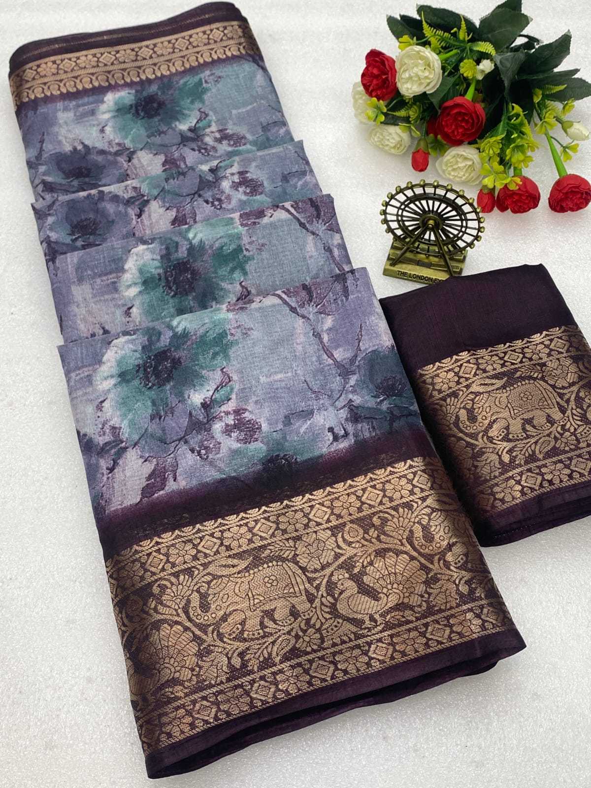 Dola Silk Jacquard Saree
