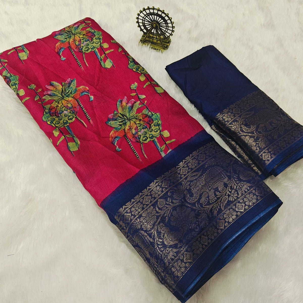Dola Silk Jacquard Saree