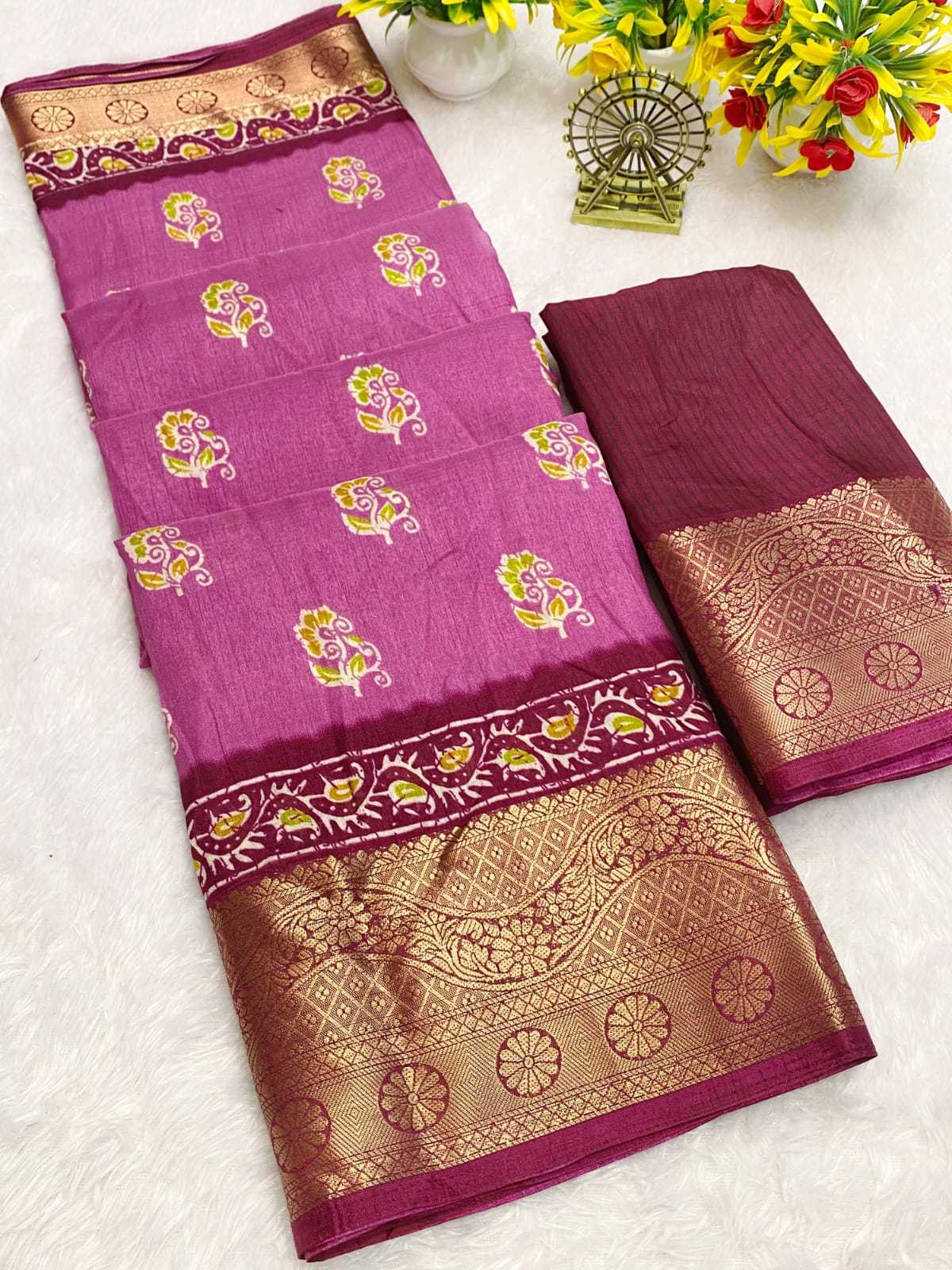 Dola Silk Jacquard Saree