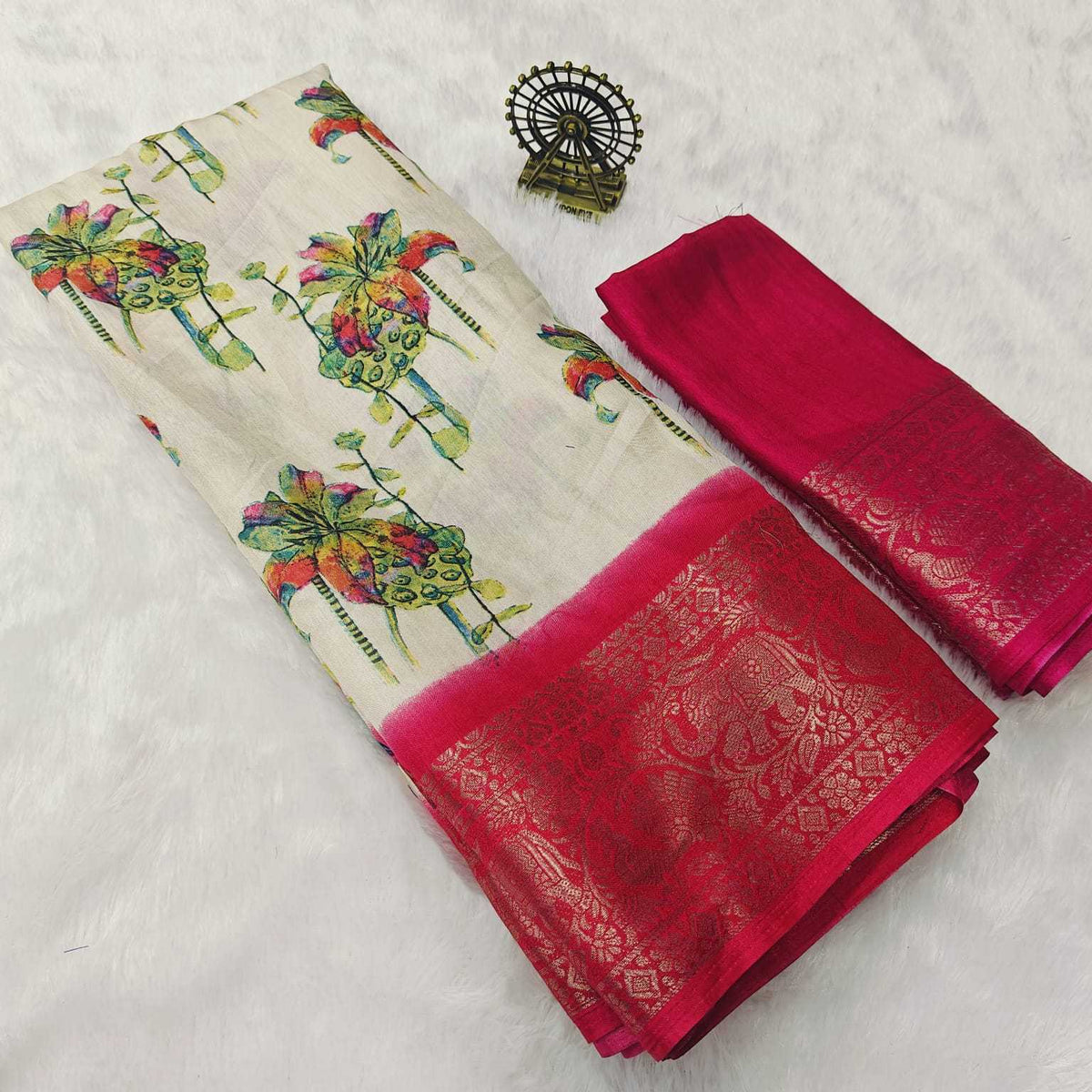 Dola Silk Jacquard Saree