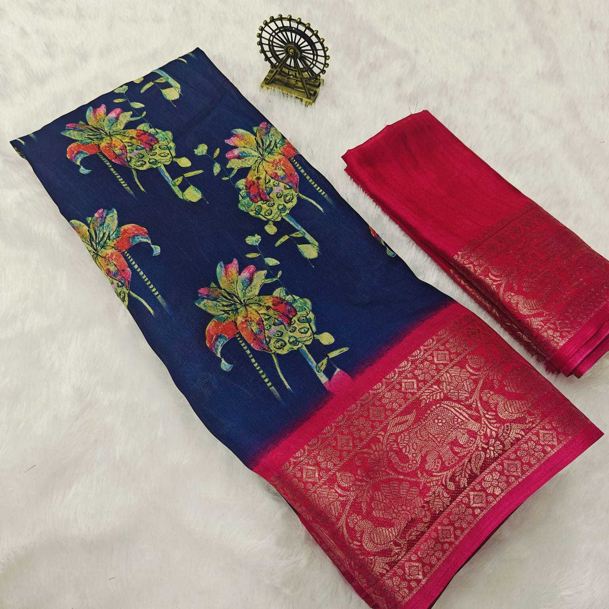 Dola Silk Jacquard Saree