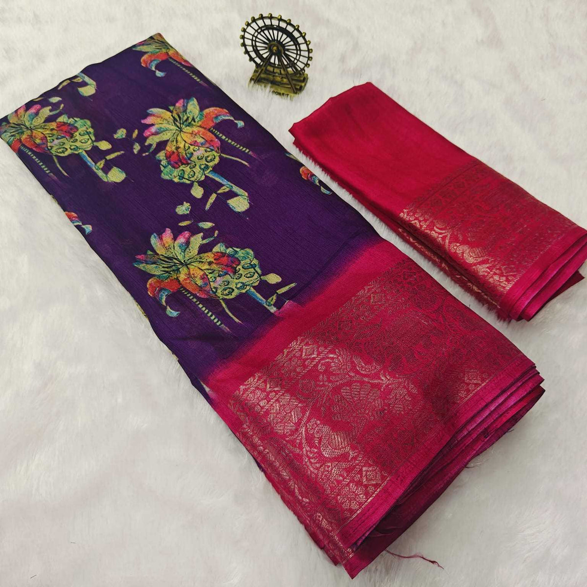 Dola Silk Jacquard Saree