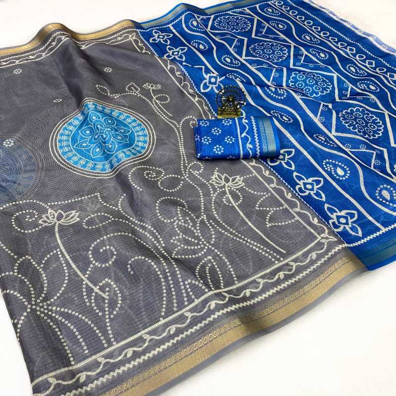 Kota Silk Jacquard Saree