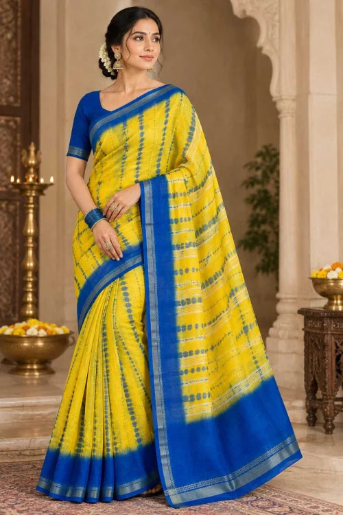 Kota Silk Jacquard Saree