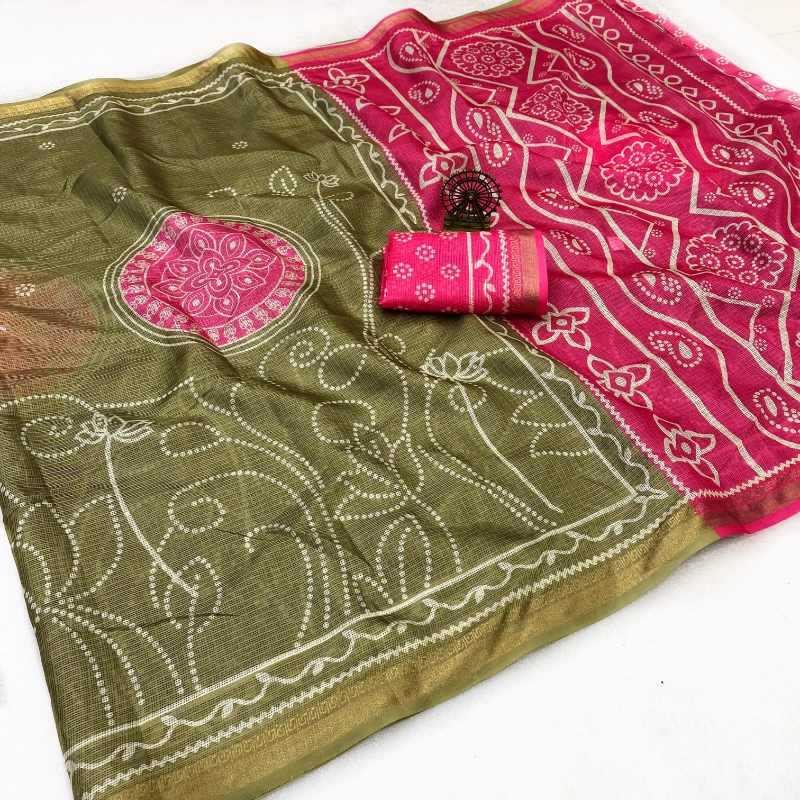 Kota Silk Jacquard Saree