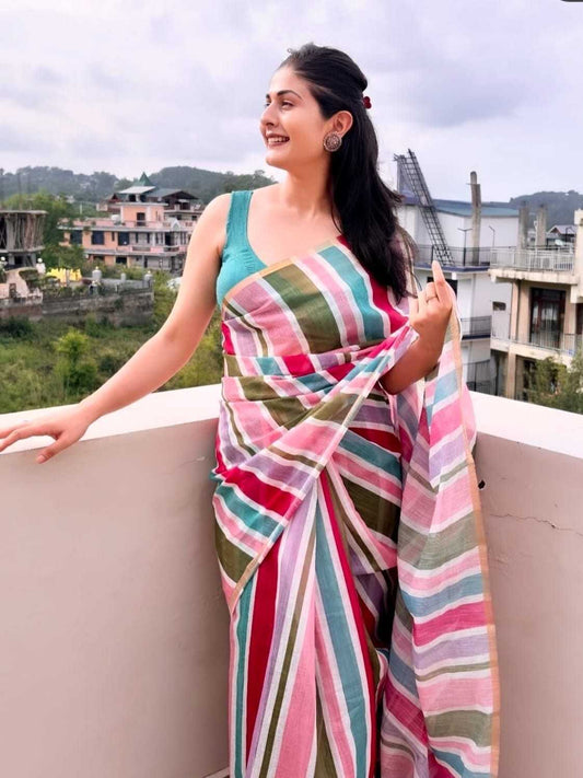 Navrisha Cotton Printed Saree