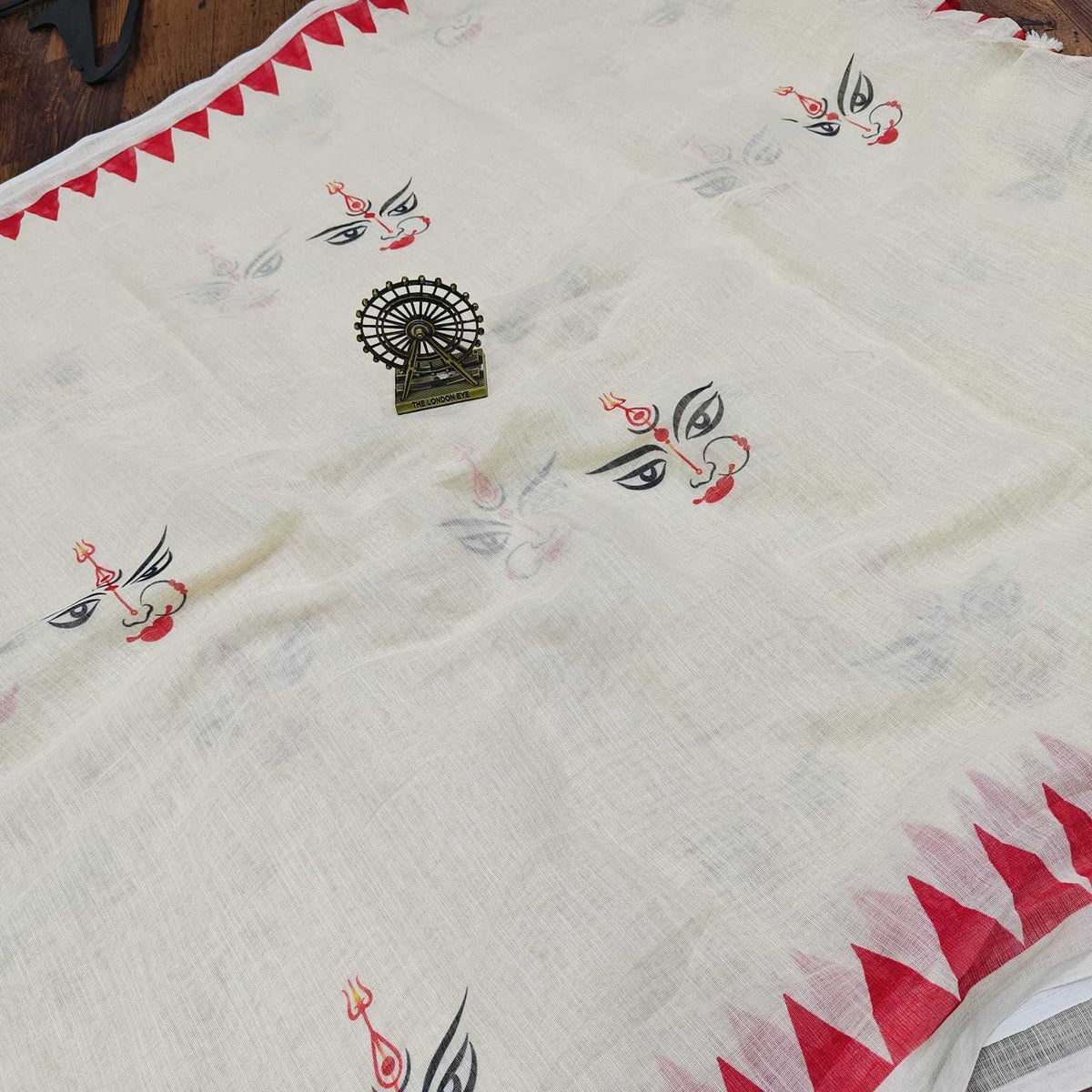 OJA Linen Traditional Saree