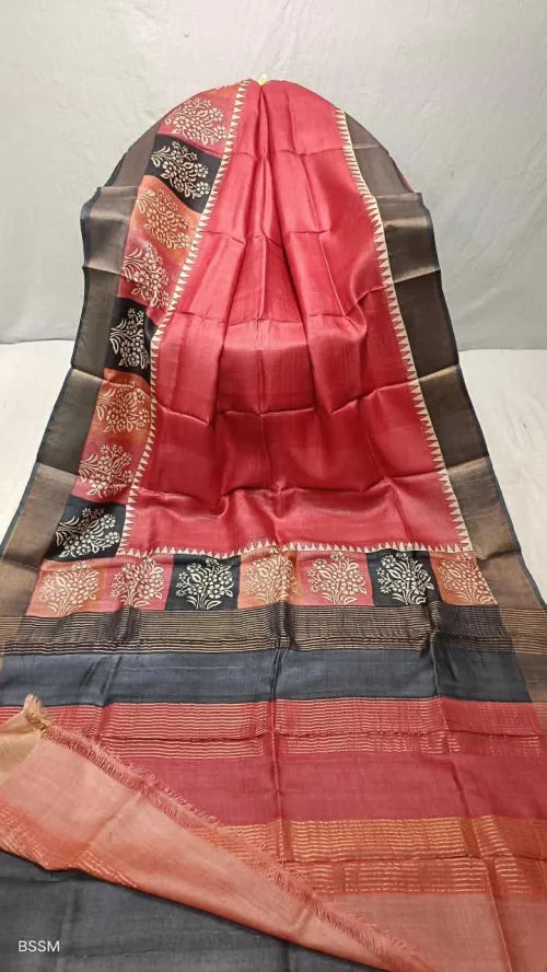 Only Tussar Silk Saree