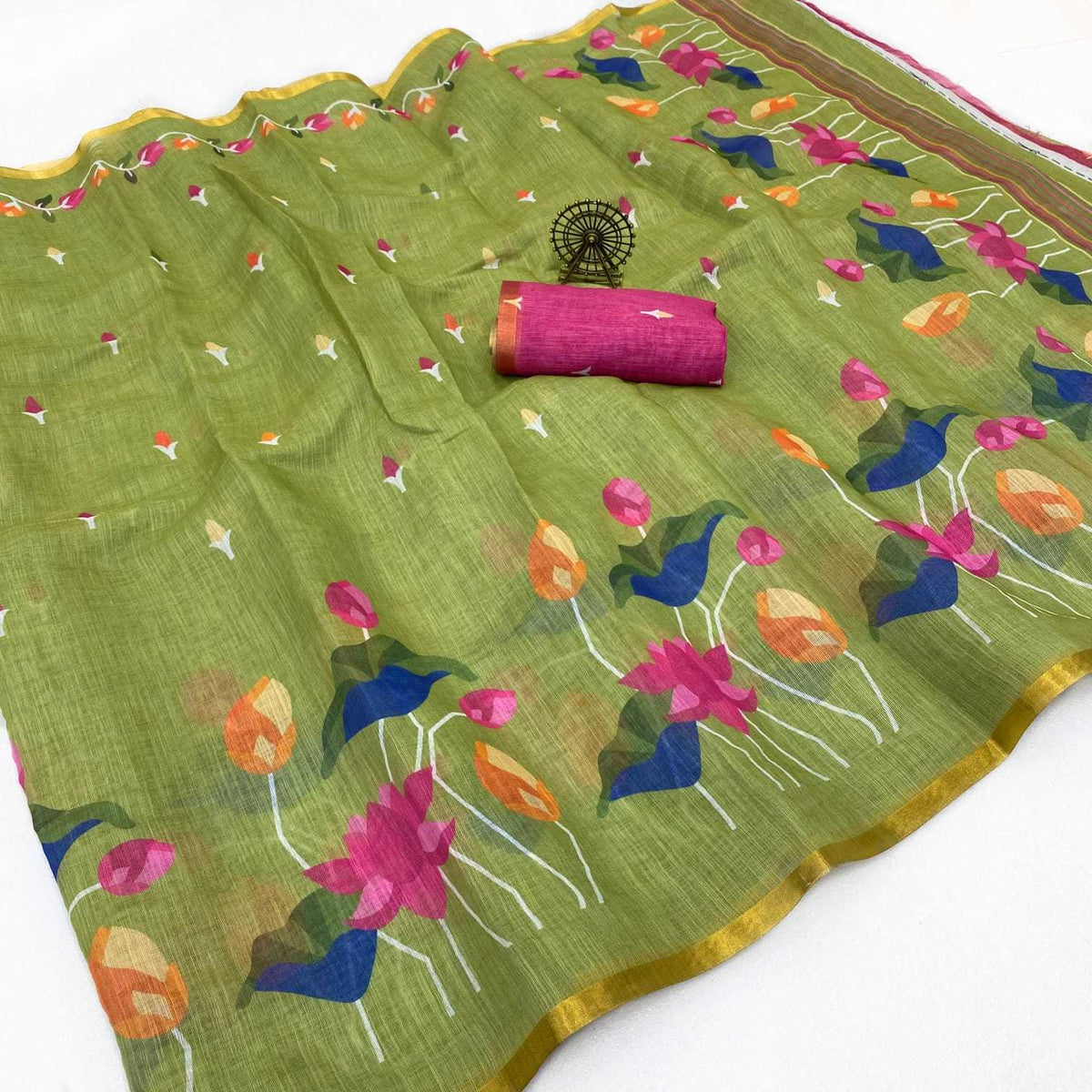 Sam Soft Cotton Designer Saree