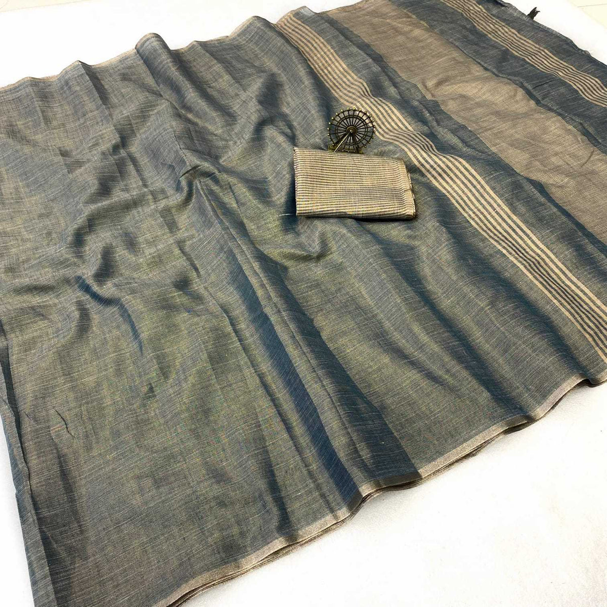 Same Cotton Designer Saree