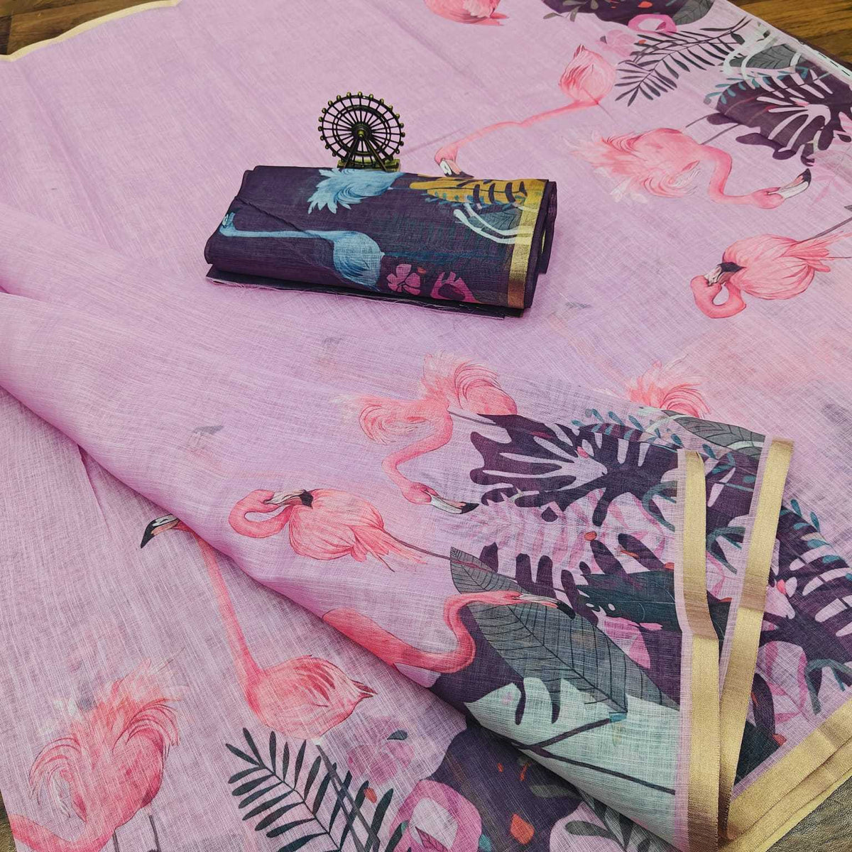 Pure Cotton Designer Saree