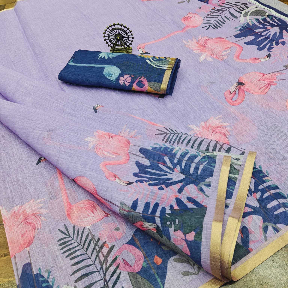 Pure Cotton Designer Saree