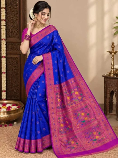 Banarasi Soft Silk Butta Saree