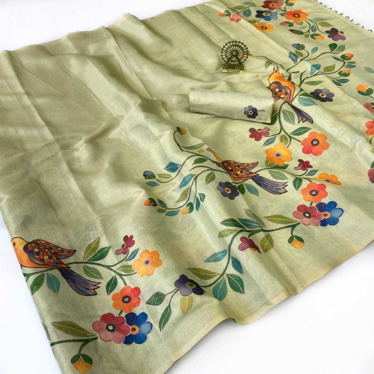 Sue Erode Silk Printed Saree