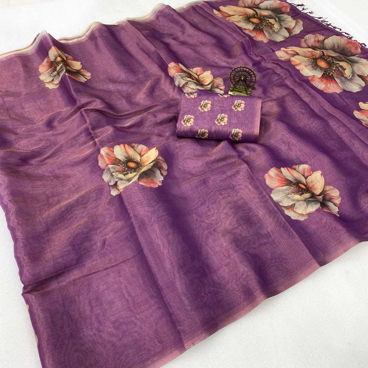 Sue Erode Silk Printed Saree