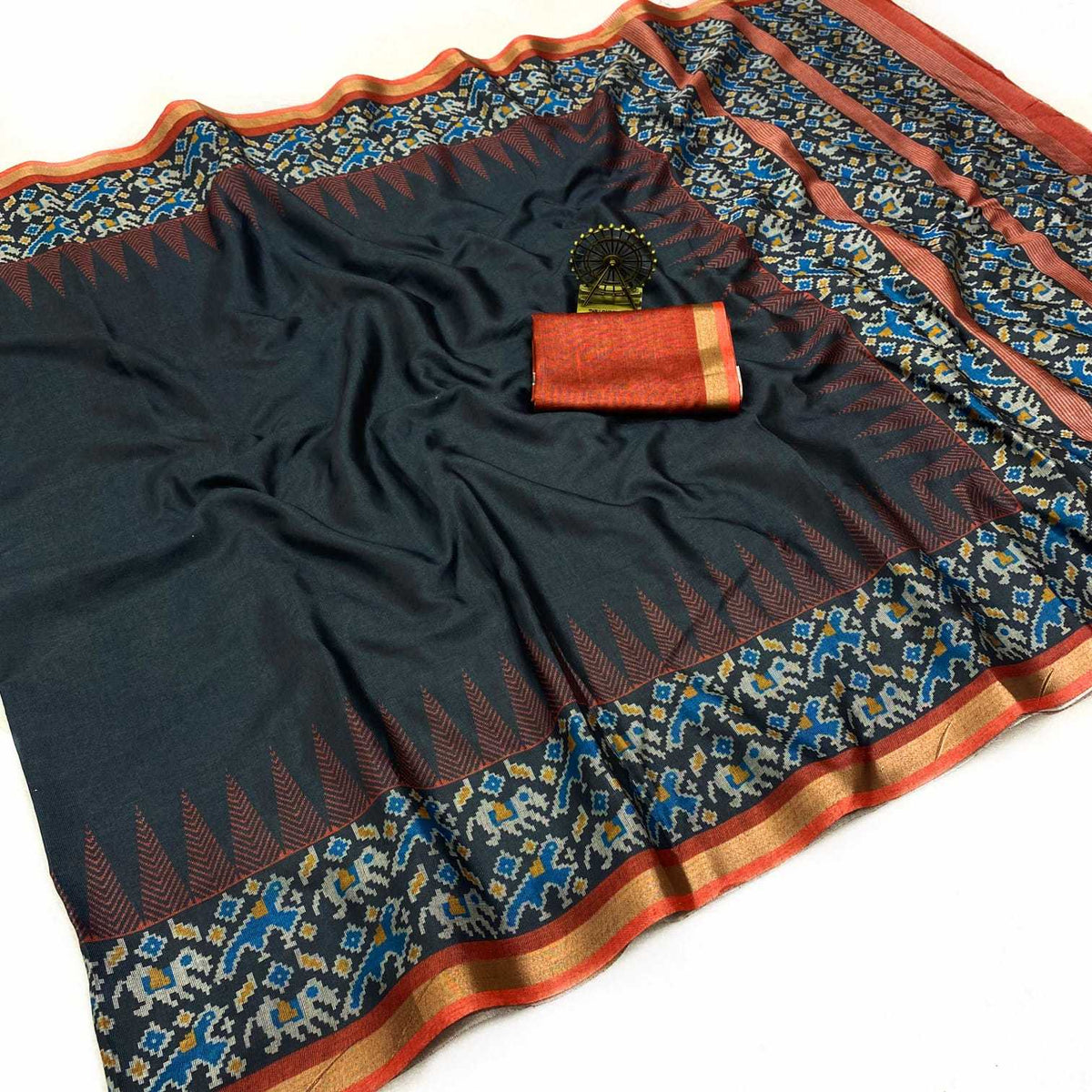 Ure Cotton Designer Saree
