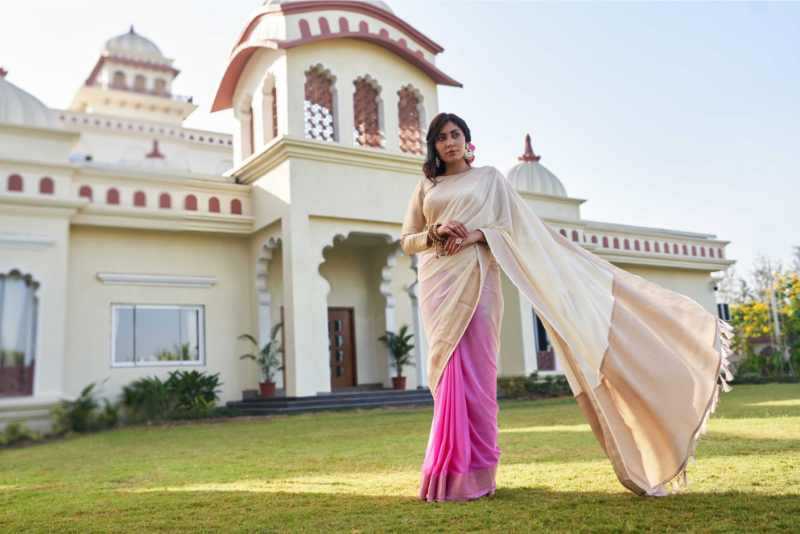 Ishani Georgette Saree