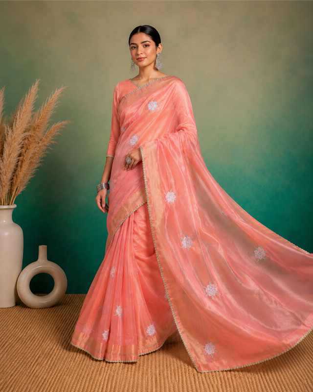 Roxy Organza Party Wear Saree