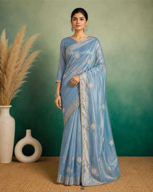 Roxy Organza Party Wear Saree