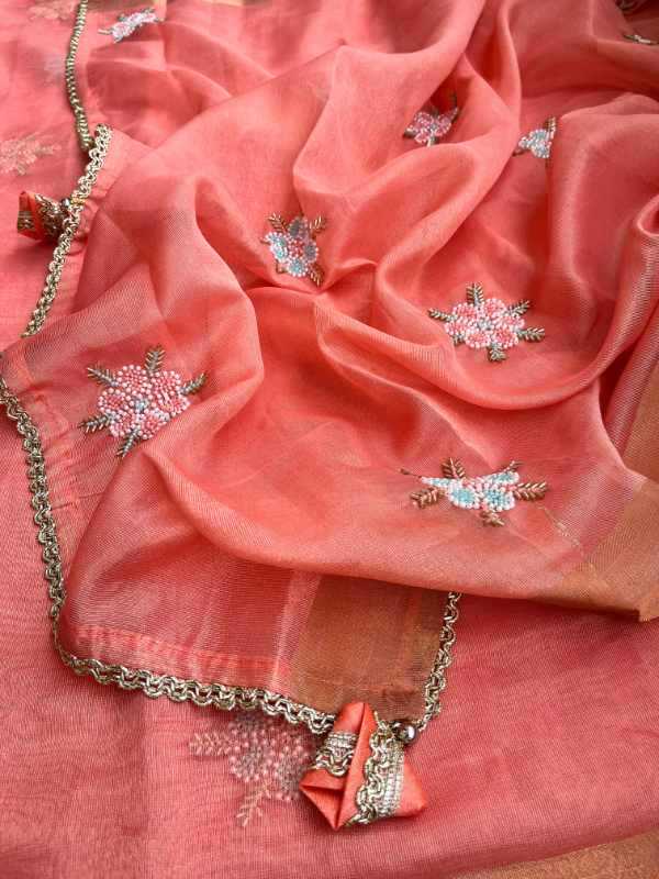Roxy Organza Party Wear Saree