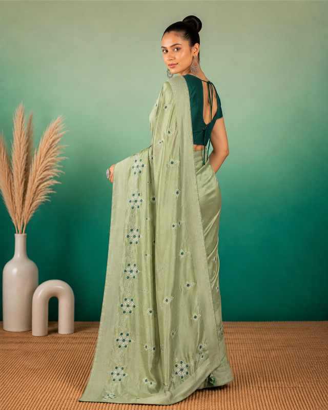 Rutvi Cotton Party Wear Saree