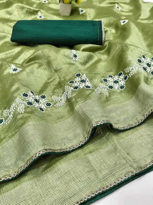 Rutvi Cotton Party Wear Saree