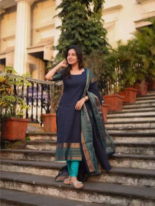 Kajal Cotton Party Wear Kurti