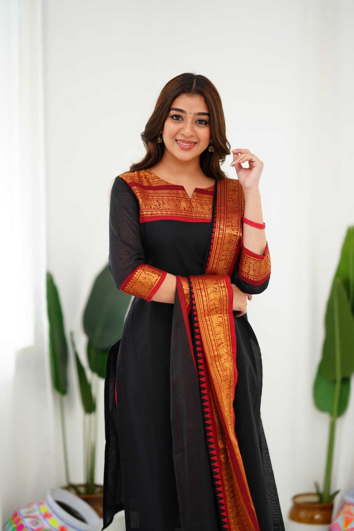Meera Cotton Festive Kurti