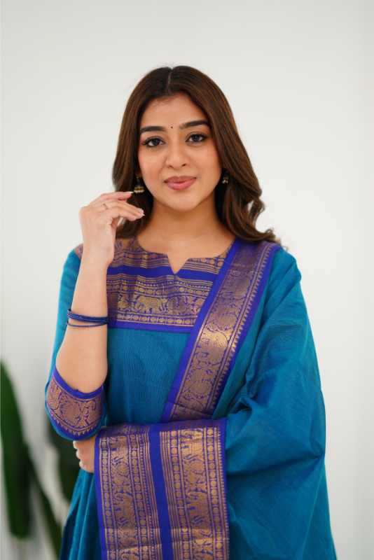 Meera Cotton Festive Kurti