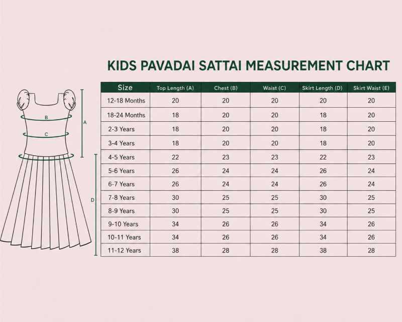 Royal Jacquard Kids Lehenga