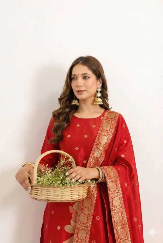 Art Silk Embroidered Kurti