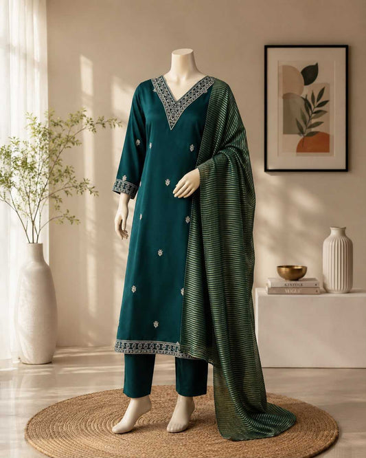 Gajji Silk Festive Kurti