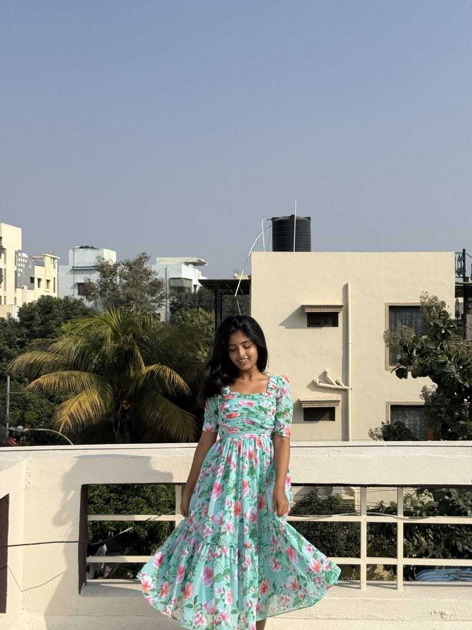 Chiffon Fancy Gown