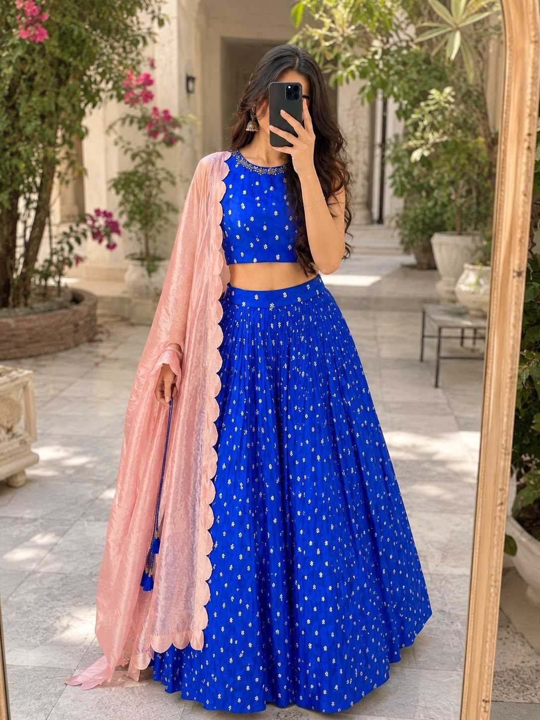 Banarasi Soft Silk Designer Lehenga 242