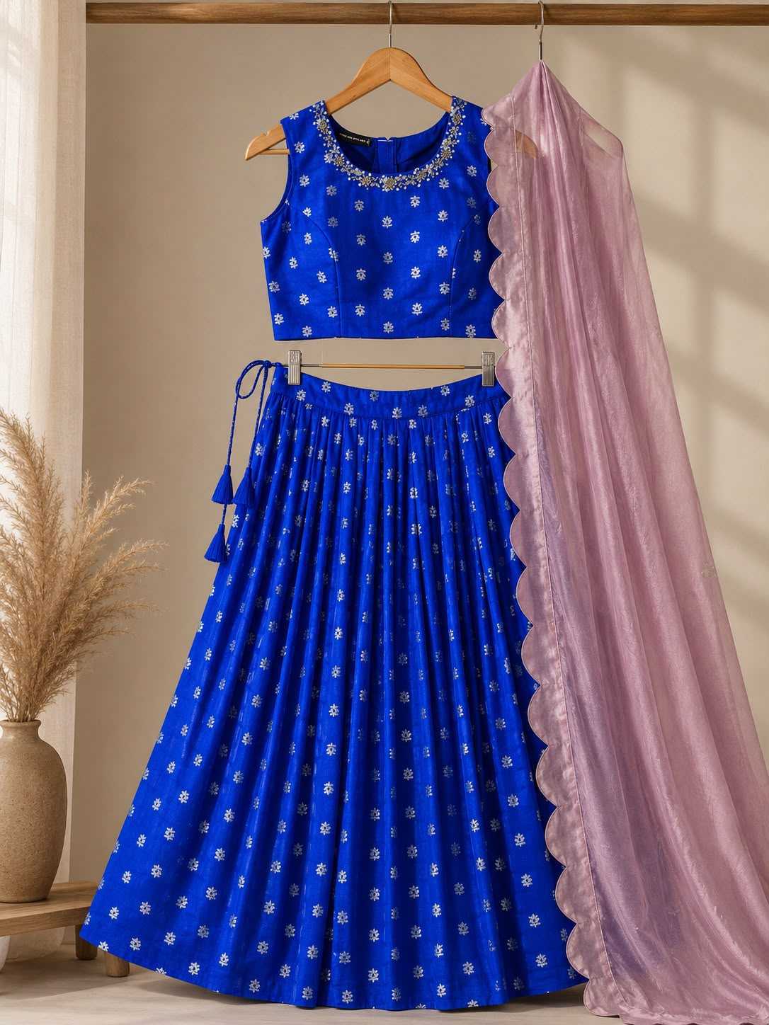 Banarasi Soft Silk Designer Lehenga 242
