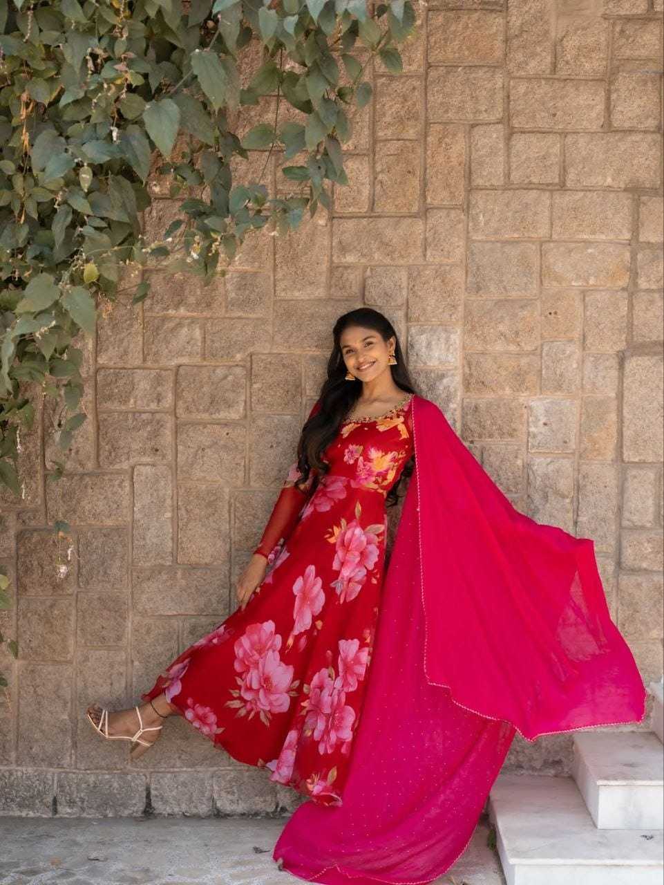 Chiffon Fancy Gown