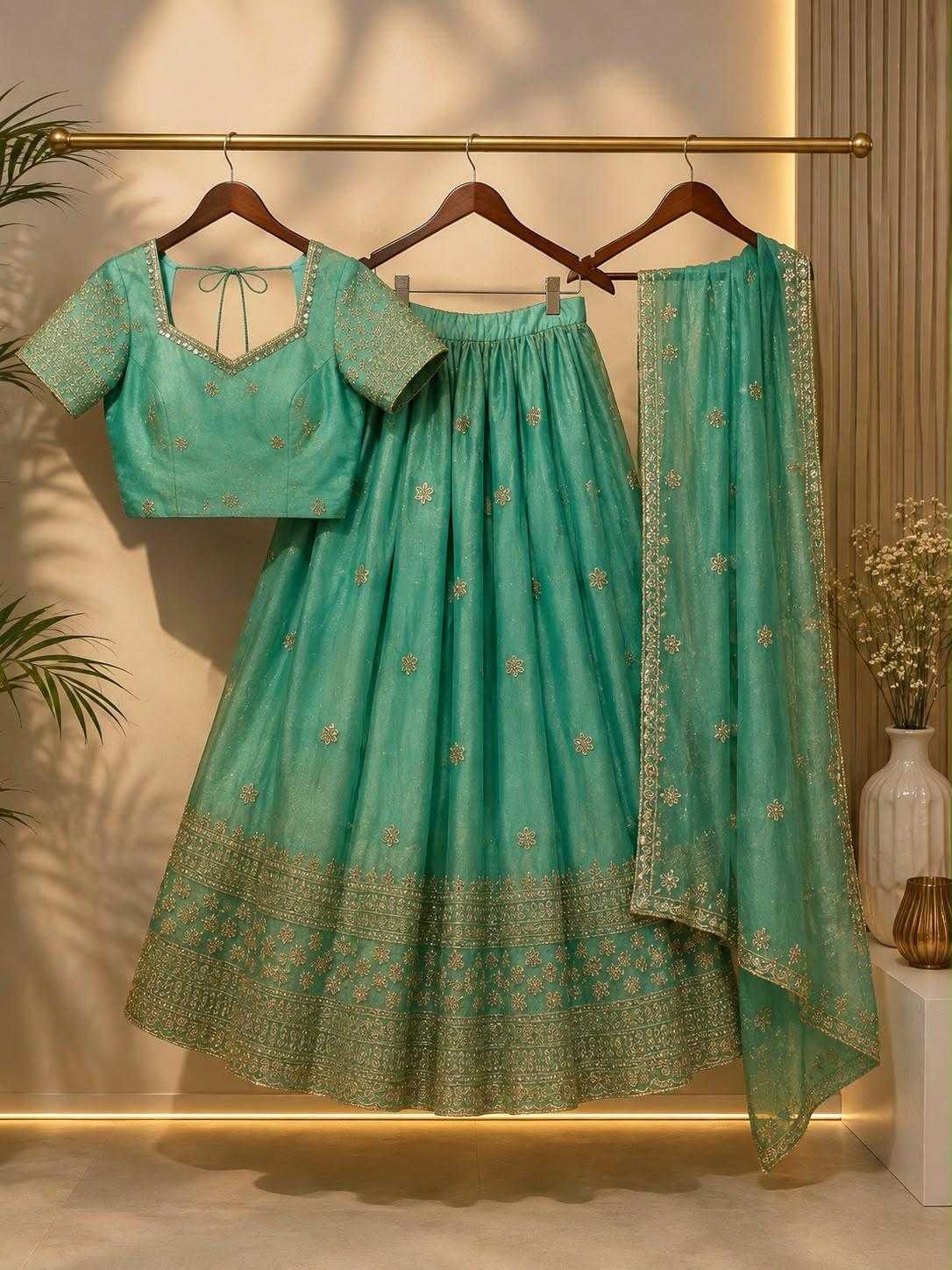 Space Silk Fancy Lehenga