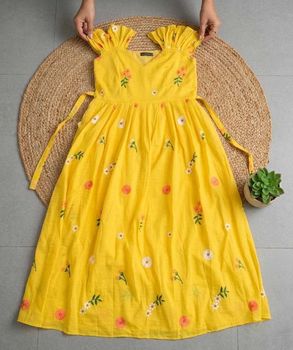 Cotton Printed Gown
