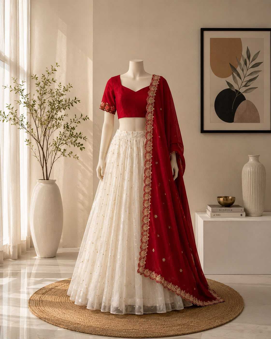 Vichitra Silk Designer Lehenga 244