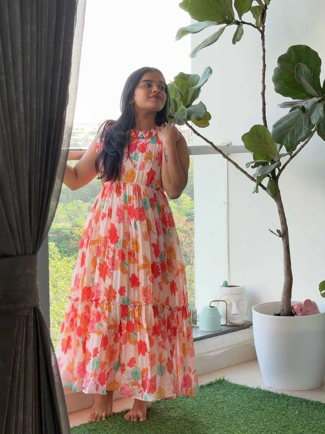 Chiffon Maxi Dress