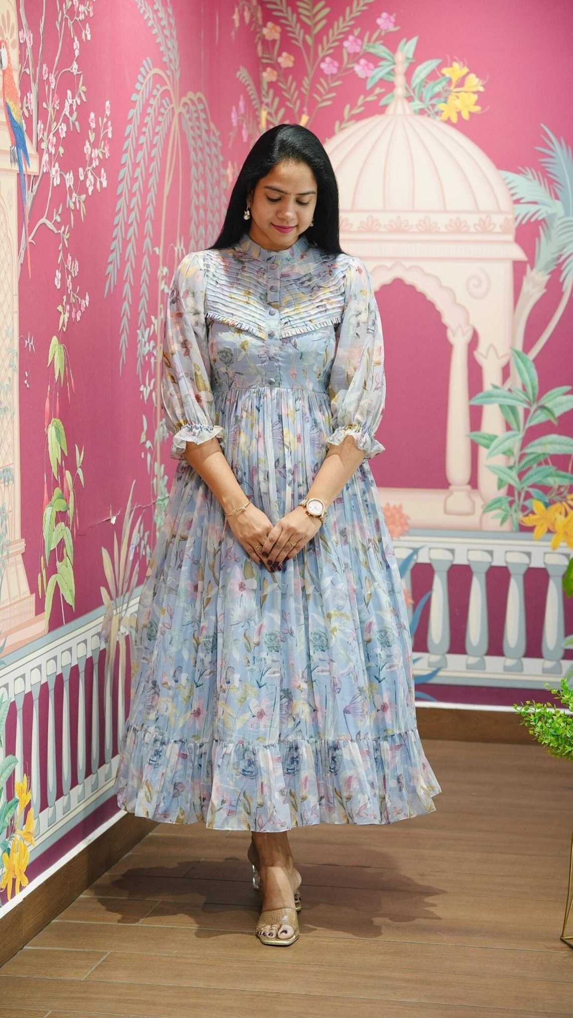 Chiffon Designer Dress