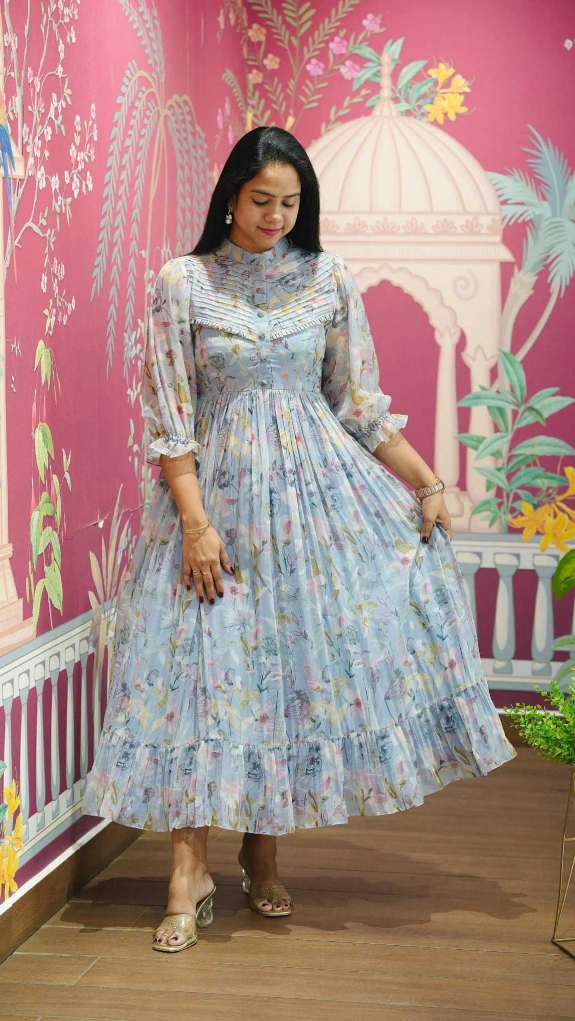 Chiffon Designer Dress